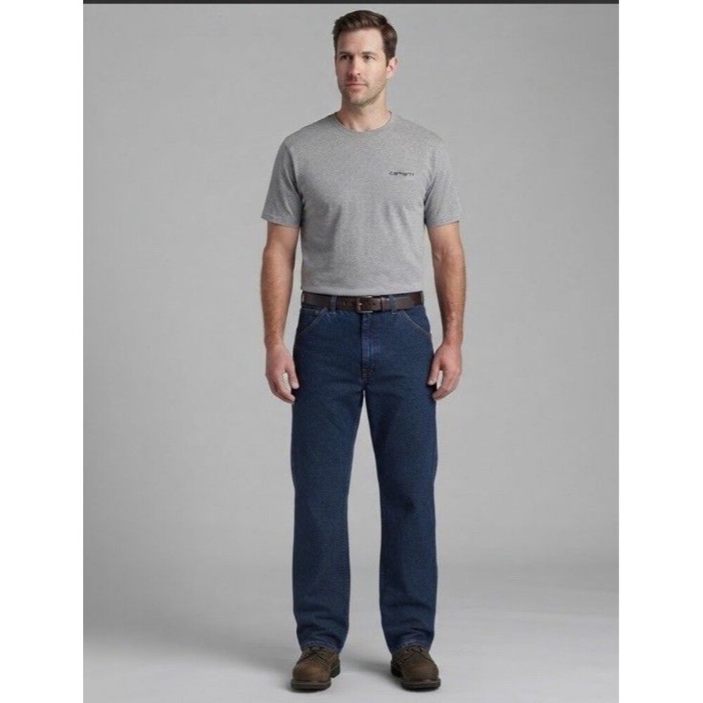 Carhartt FR Jeans Men 40x32 Flame Resistant Dark Wash Denim Work Pants NFPA 2112